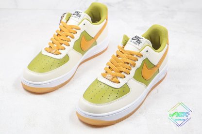 shop Nike Air Force 1 White Lemon Green