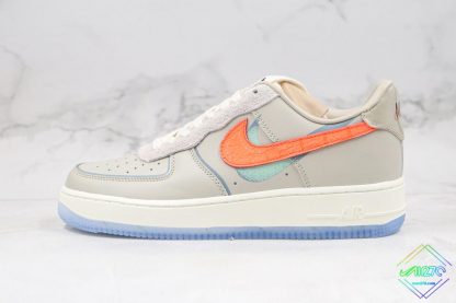 Air Force1 Low 07 Sail Grey Orange