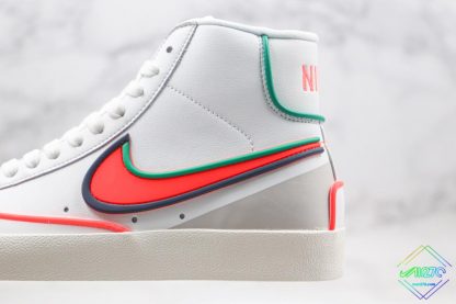 Blazer Mid 1977 Vintage White Red Swoosh