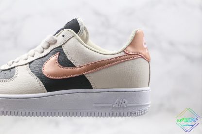 Nike Air Force 1 Low Metallic Bronze swoosh