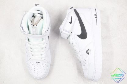 Nike Air Mid White Black CV3039-108 tongue