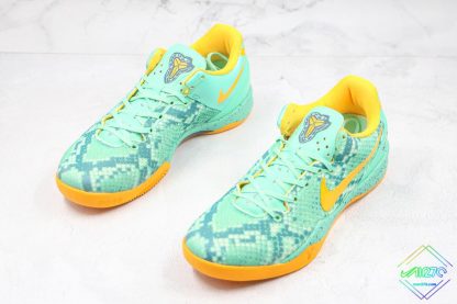 shop Nike Kobe 8 System Green Glow Laser Orange