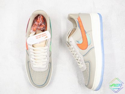 where to buy Air Force1 Low 07 Sail Grey Orange