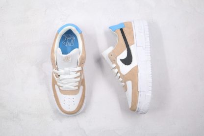 NK AF1 Pixel SE Desert Sand blue