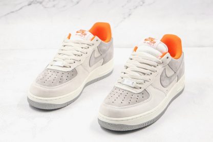 where to buy Grey White Orange Nike Air Force One 1