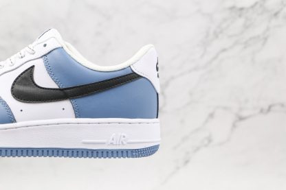 Air Force 1 07 Low White Black Blue black swoosh