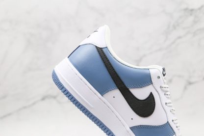 Air Force 1 07 Low White Black Blue panel