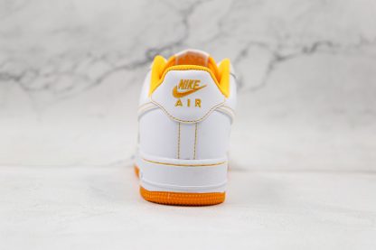 Air Force 1 07 White Laser Orange heel