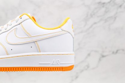 Air Force 1 07 White Laser Orange swoosh