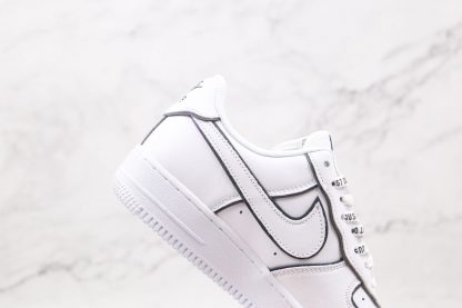 Air Force 1 Low White Black Signature Shoes 2021