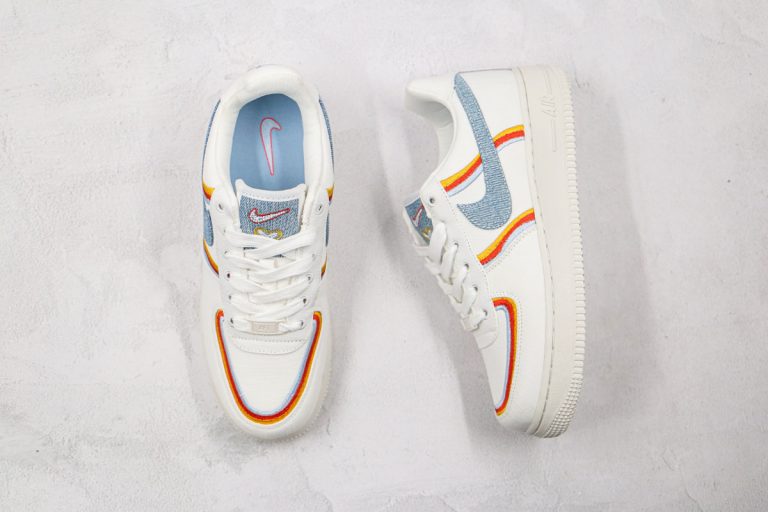 air force 1 love heart