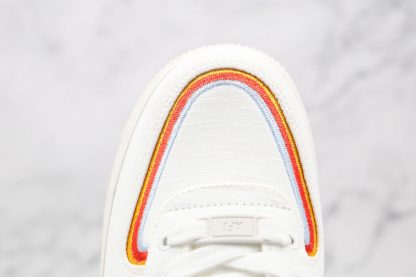 Air Force 1 Low With Heart Love orange stripes