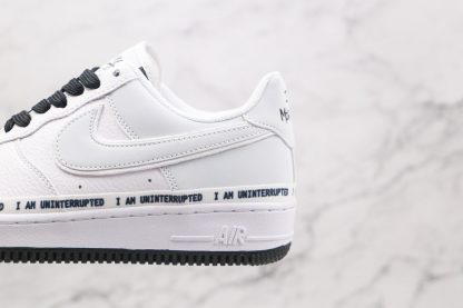 Air Force 1 More Than white swoosh