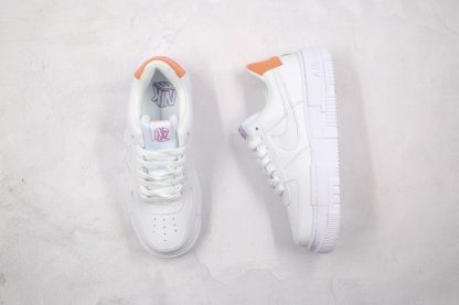 Air Force 1 Pixel Salmon Heel tongue