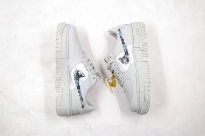 Nike AF1 Pixel SE Wolf Gray medial side