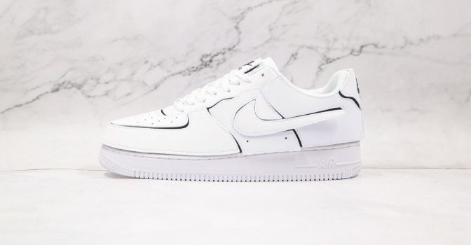 personalised white air force