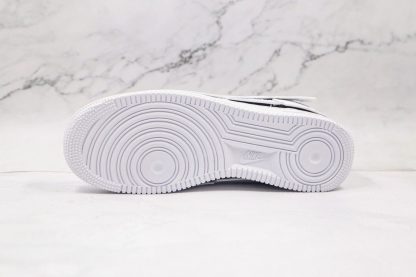 Nike Air Force 1 1 White DIY Customizable underfoot