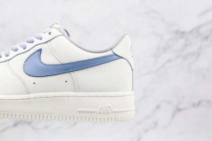 Nike Air Force 1 AF1 White Blue swoosh