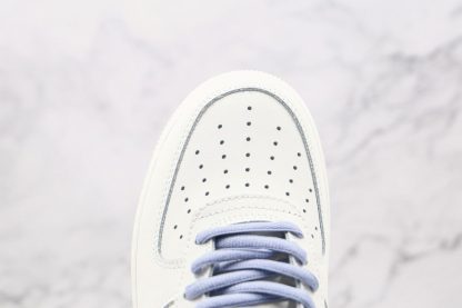 Nike Air Force 1 AF1 White Blue vamp