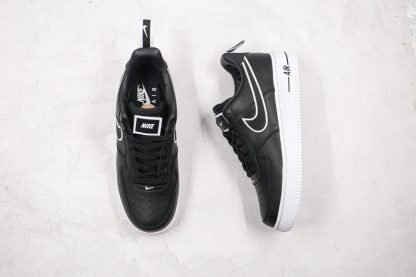 Nike Air Force 1 Black White DH2472-001 tongue