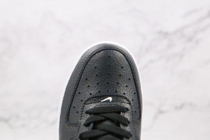 Nike Air Force 1 Black White DH2472-001 vamp