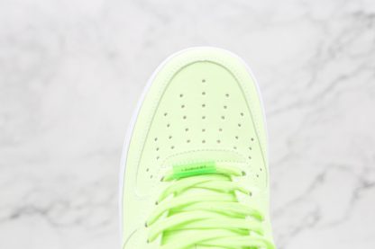 Nike Air Force 1 Have A Nike Day Volt Green toebox