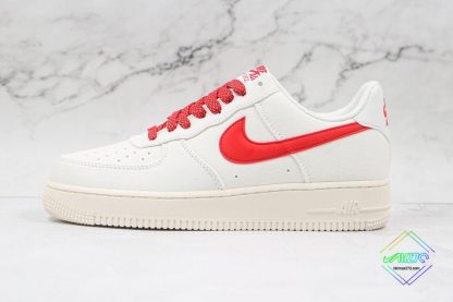 Nike Air Force 1 Low Canvas White Gym Red