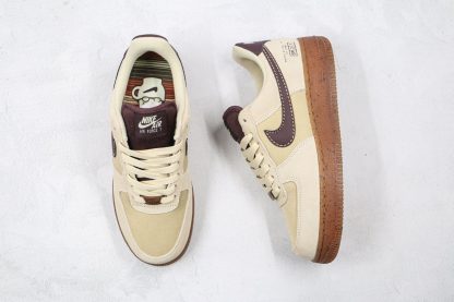 Nike Air Force 1 Low Coffee tongue