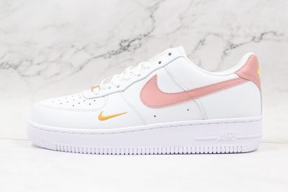 Nike Air Force 1 Low Rust Pink Mini Golden Swooshes