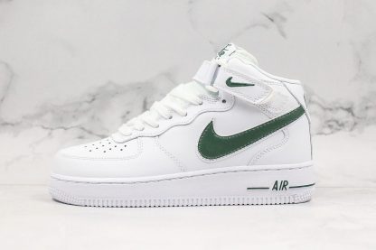 Nike Air Force 1 Mid White Gorge Green