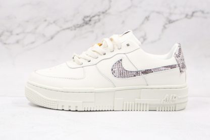 Nike Air Force 1 Pixel Snakeskin White Malt