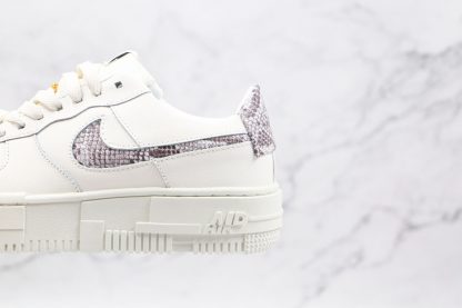 Nike Air Force 1 Pixel Snakeskin swoosh