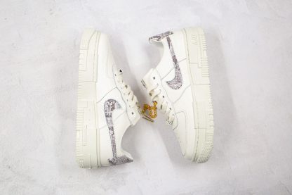 Nike Air Force 1 Pixel Snakeskin swoosh shoes