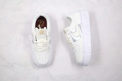 Nike Air Force 1 Pixel Summit White tongue