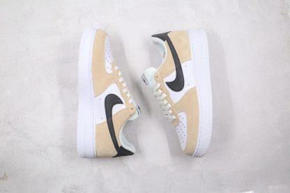 Nike Air Force one AF1 Desert Sand swooshes