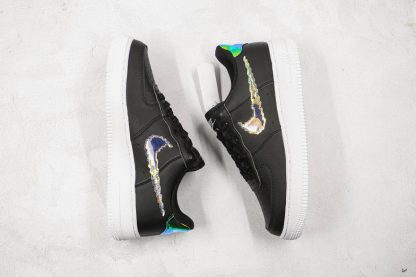 Where to buy Air Force 1 Black Pixelated Iridescent Swoosh