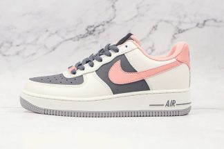 Women Nike Air Force 1 AF1 Beige Rust Pink