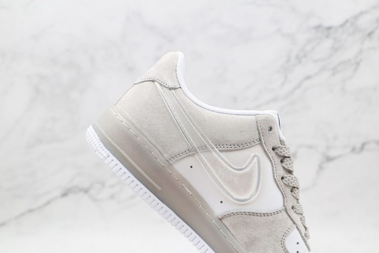 Air Force 1 Wolf Grey White 3M Reflective I am Uninterrupted