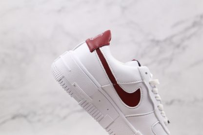 where to buy Air Force 1 Low Pixel SE White Burgundy