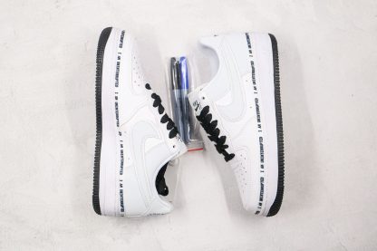white black Air Force 1 More Than I am Uninterrupted