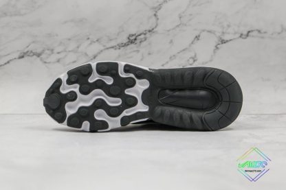 3M x Nike Air Max 270 React Black Reflective Silver bottom