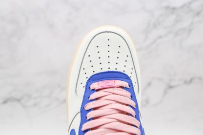 Air Force 1 Low White Royal Blue vamp