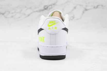 Nike Air Force 1 Low Just Do It DJ6878-100 volt heel