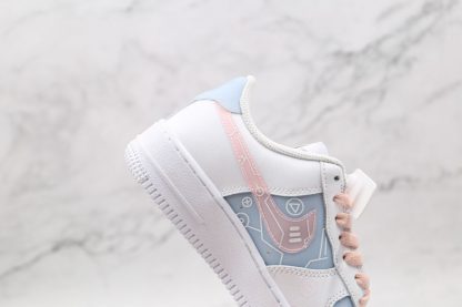 Nike Air Force 1 Low White Sky Blue lateral side close look