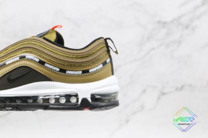 Nike Air Max 97 UNDFTD Black Militia Green hindfoot