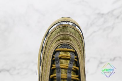 Nike Air Max 97 UNDFTD Black Militia Green toebox