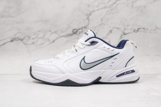 Nike Air Monarch IV White Metallic Silver