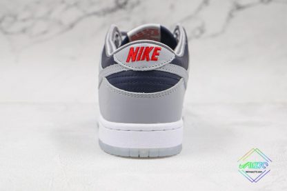 Nike Dunk Low College Navy Grey heel