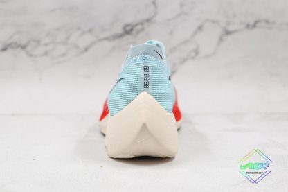 Nike ZoomX Vaporfly Next 2 Ice Blue heel