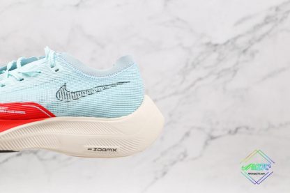 Nike ZoomX Vaporfly Next 2 Ice Blue hindfoot